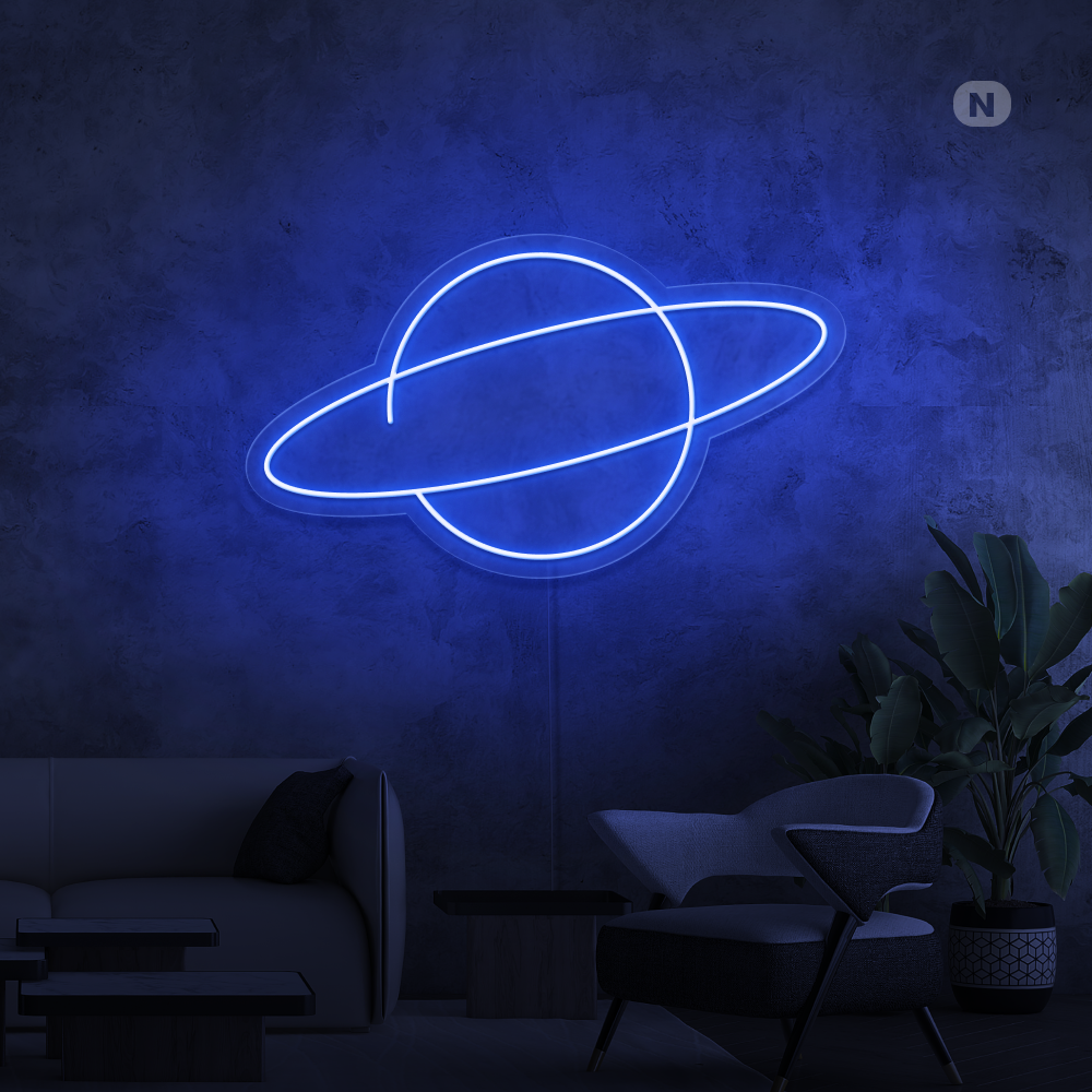 Cartel neon Planeta
