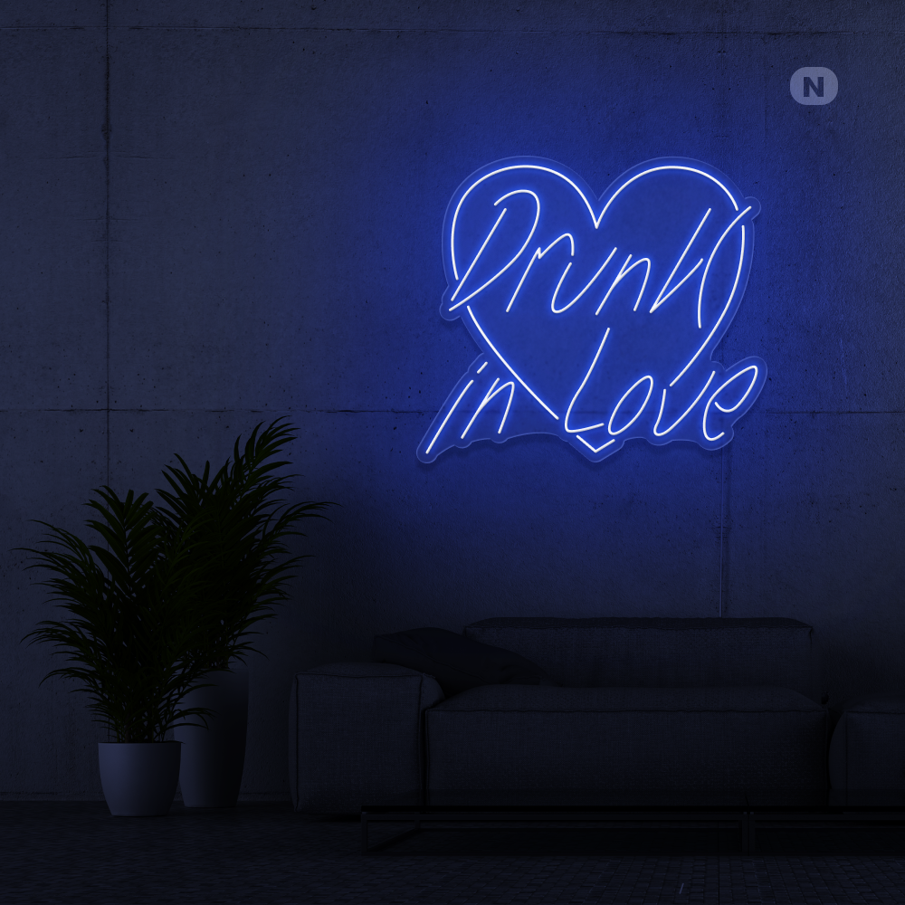 Cartel neon Drunk in Love