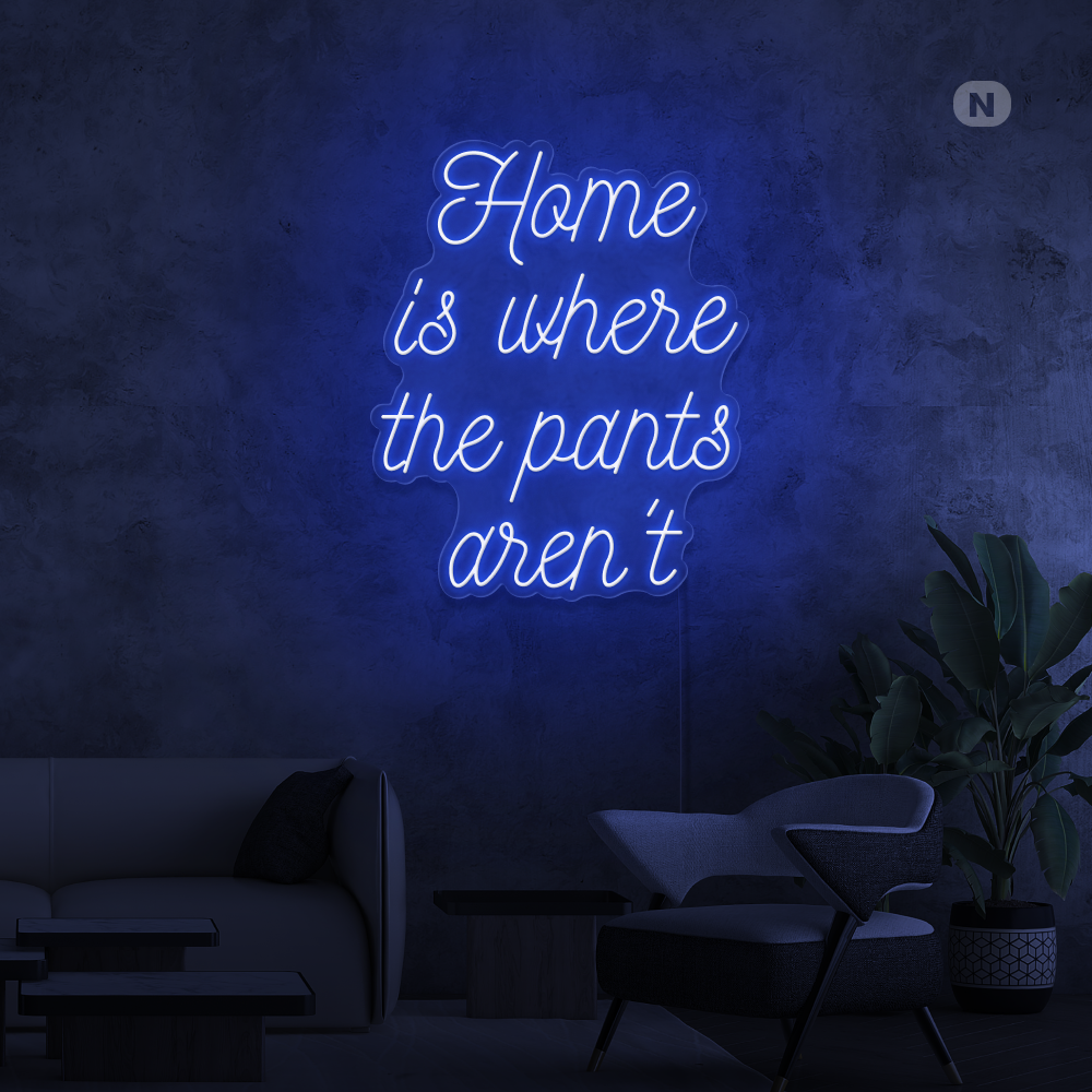 Cartel neon Cita Inicio