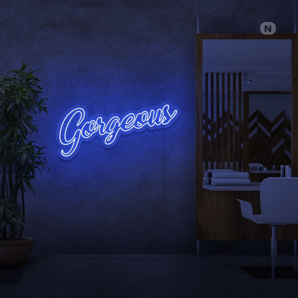 Cartel neon Gorgeous