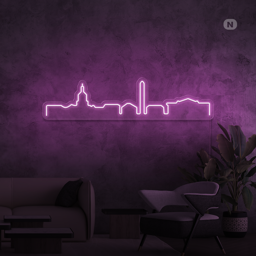 Cartel neon Skyline