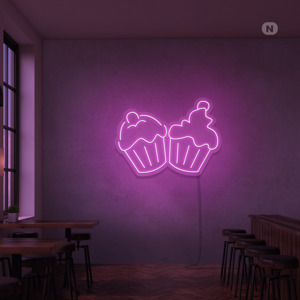 Cartel neon Magdalenas