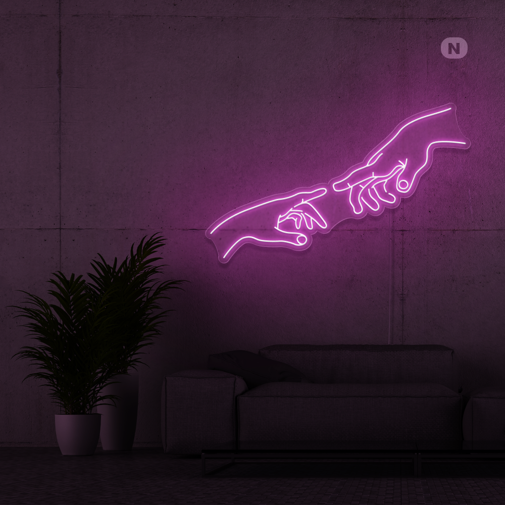 Cartel neon Conexión