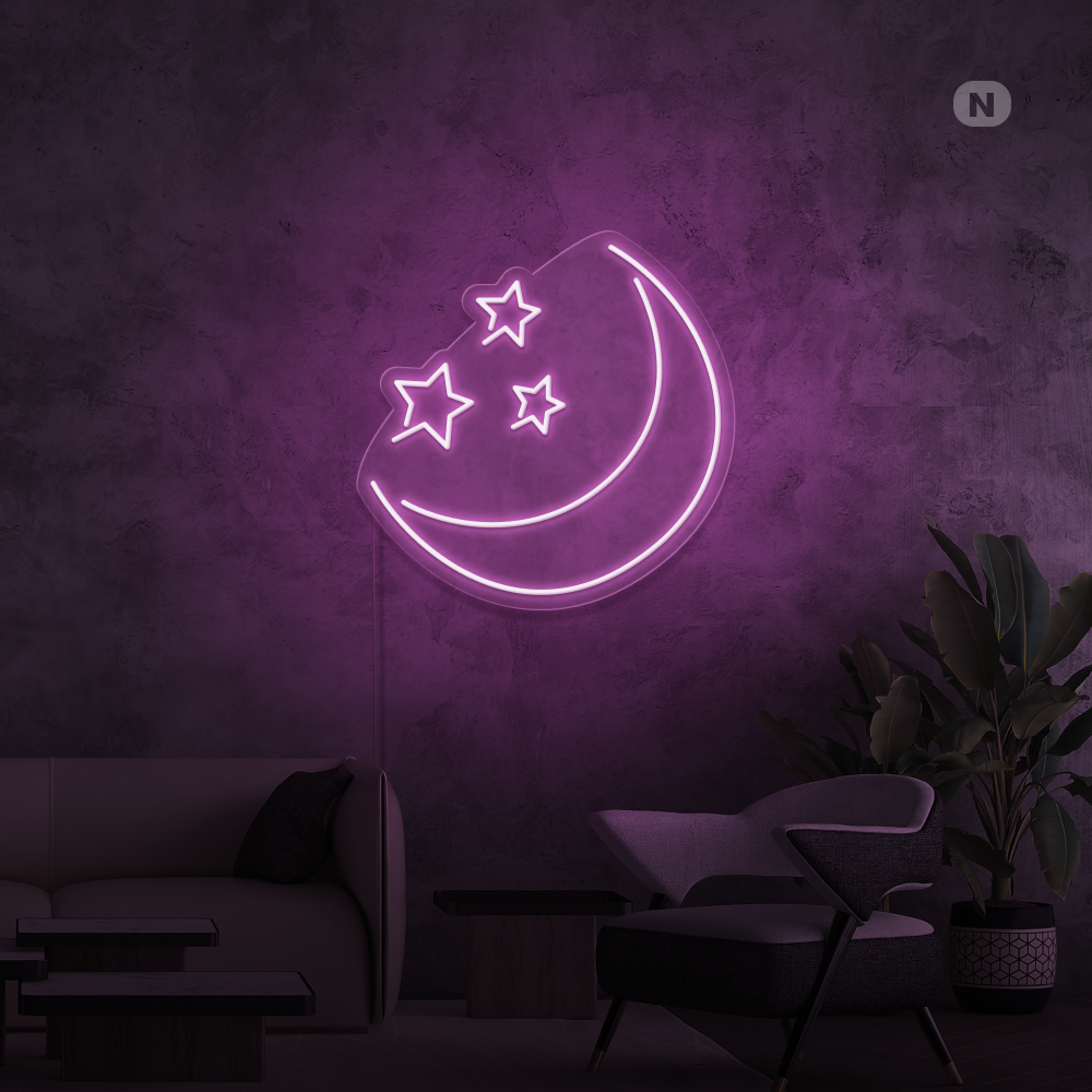 Cartel neon Luna