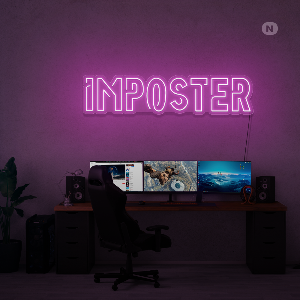 Cartel neon Imposter