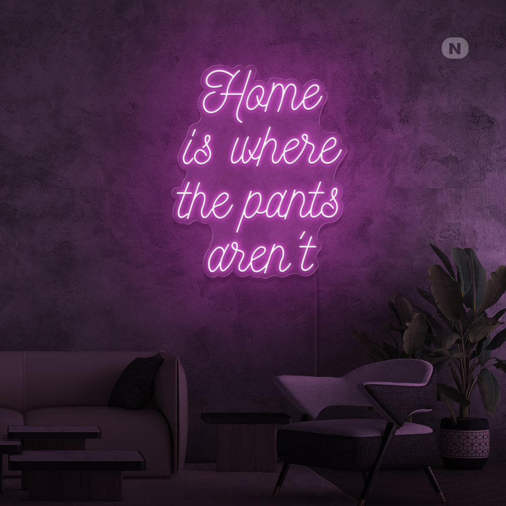 Cartel neon Cita Inicio