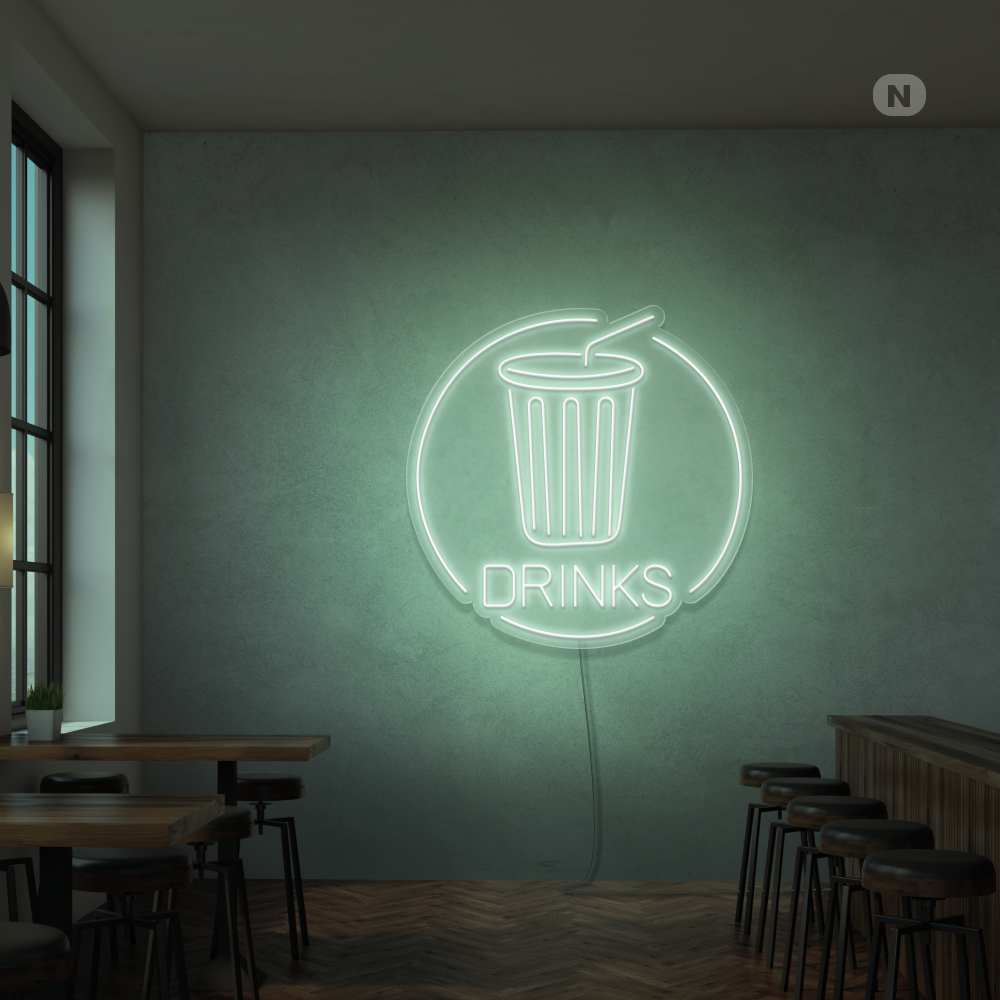 Cartel neon Drinks