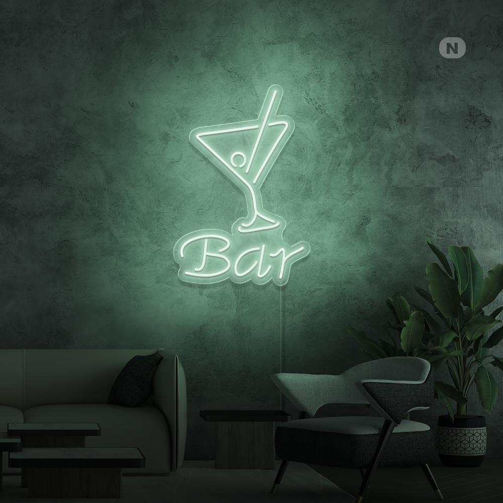 Cartel neon Cocktail Bar