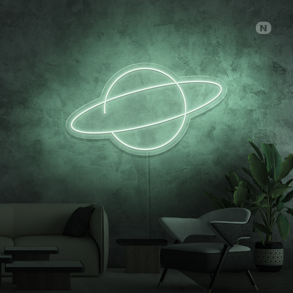 Cartel neon Planeta
