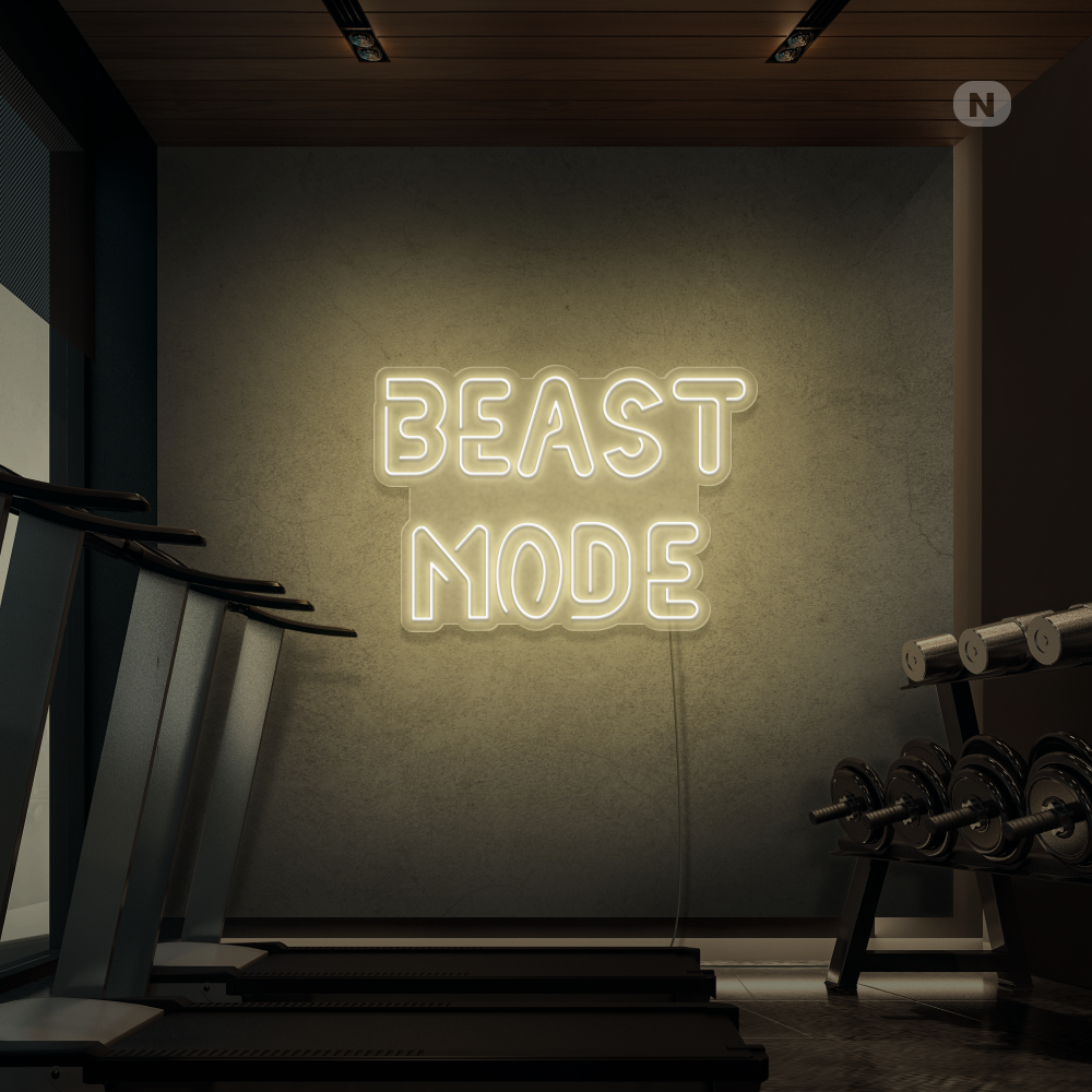 Cartel neon Beast Mode