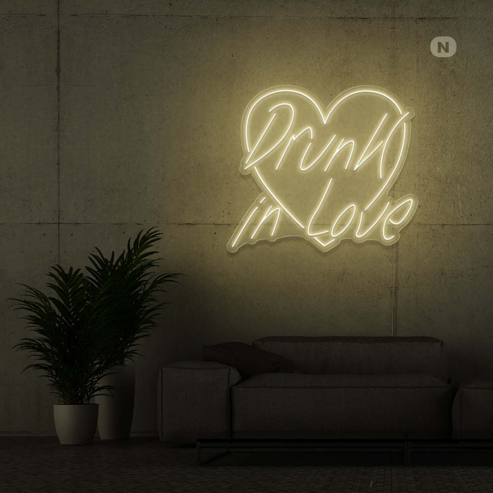 Cartel neon Drunk in Love