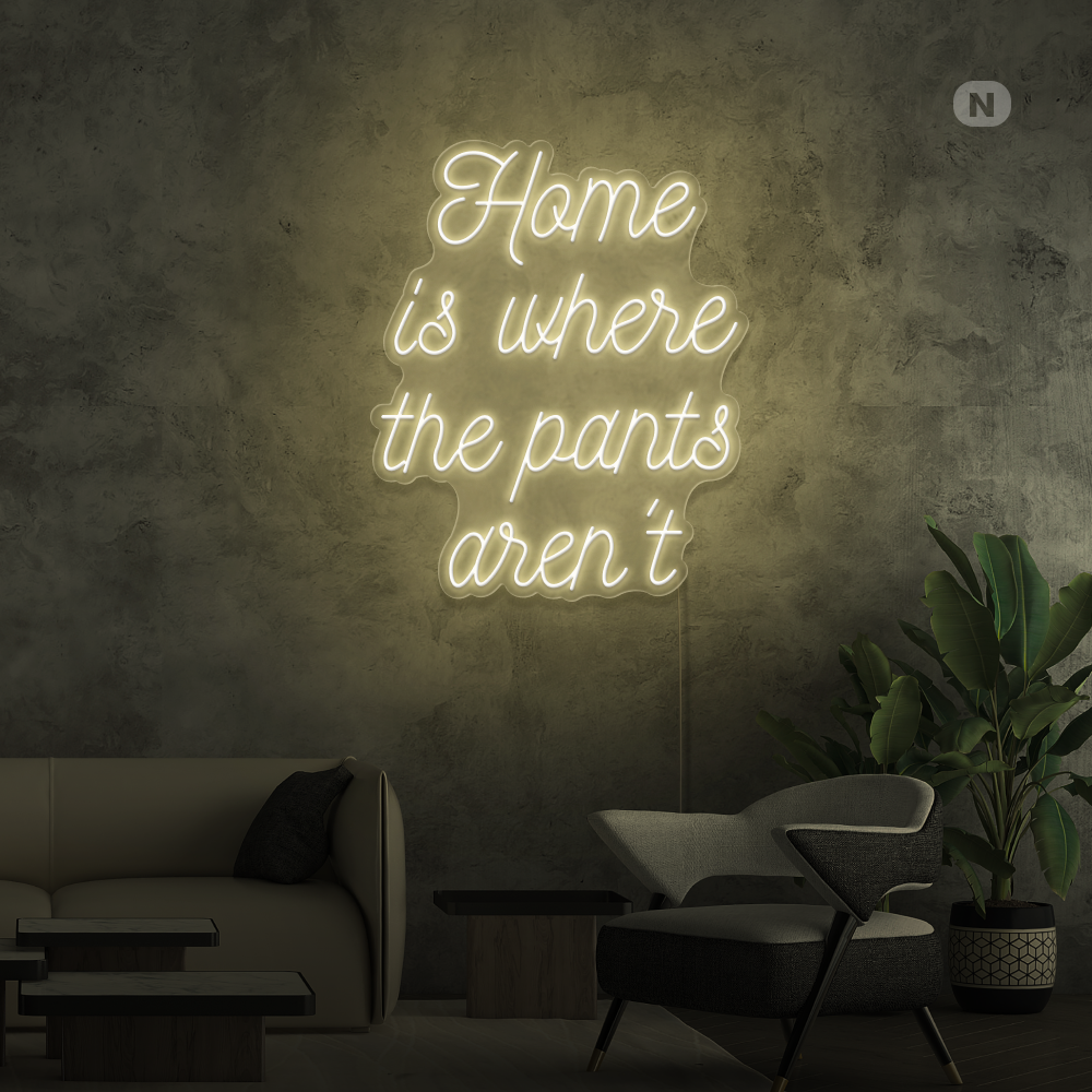 Cartel neon Cita Inicio
