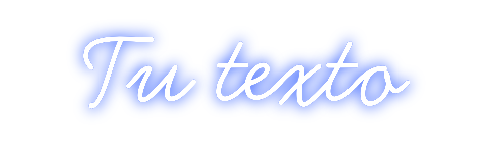 Custom Neon: Tu texto