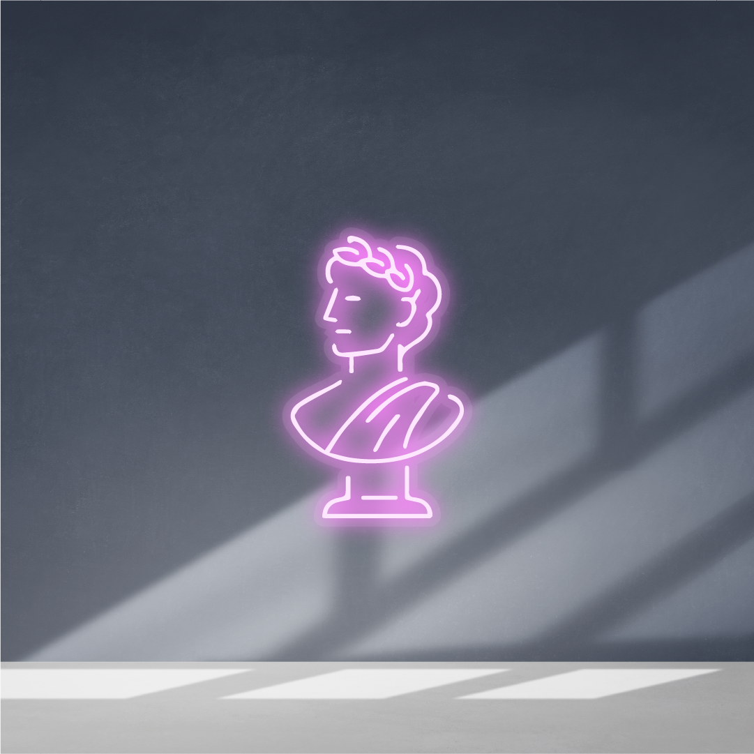 Cartel neon César