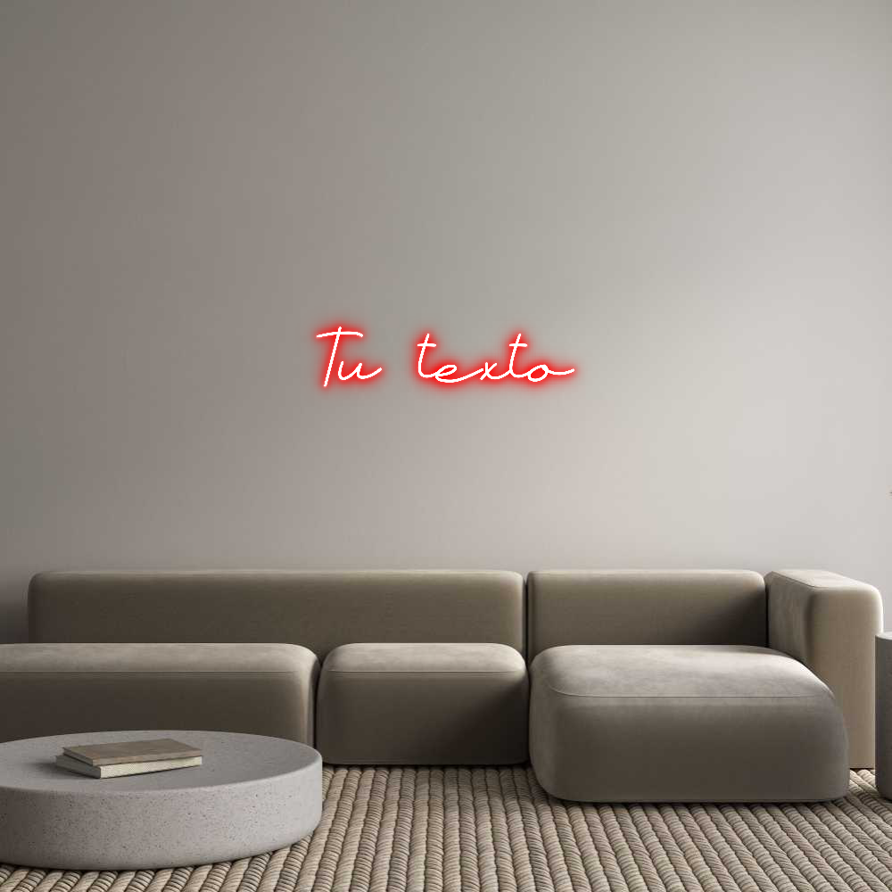 Neon personalizado: Tu texto