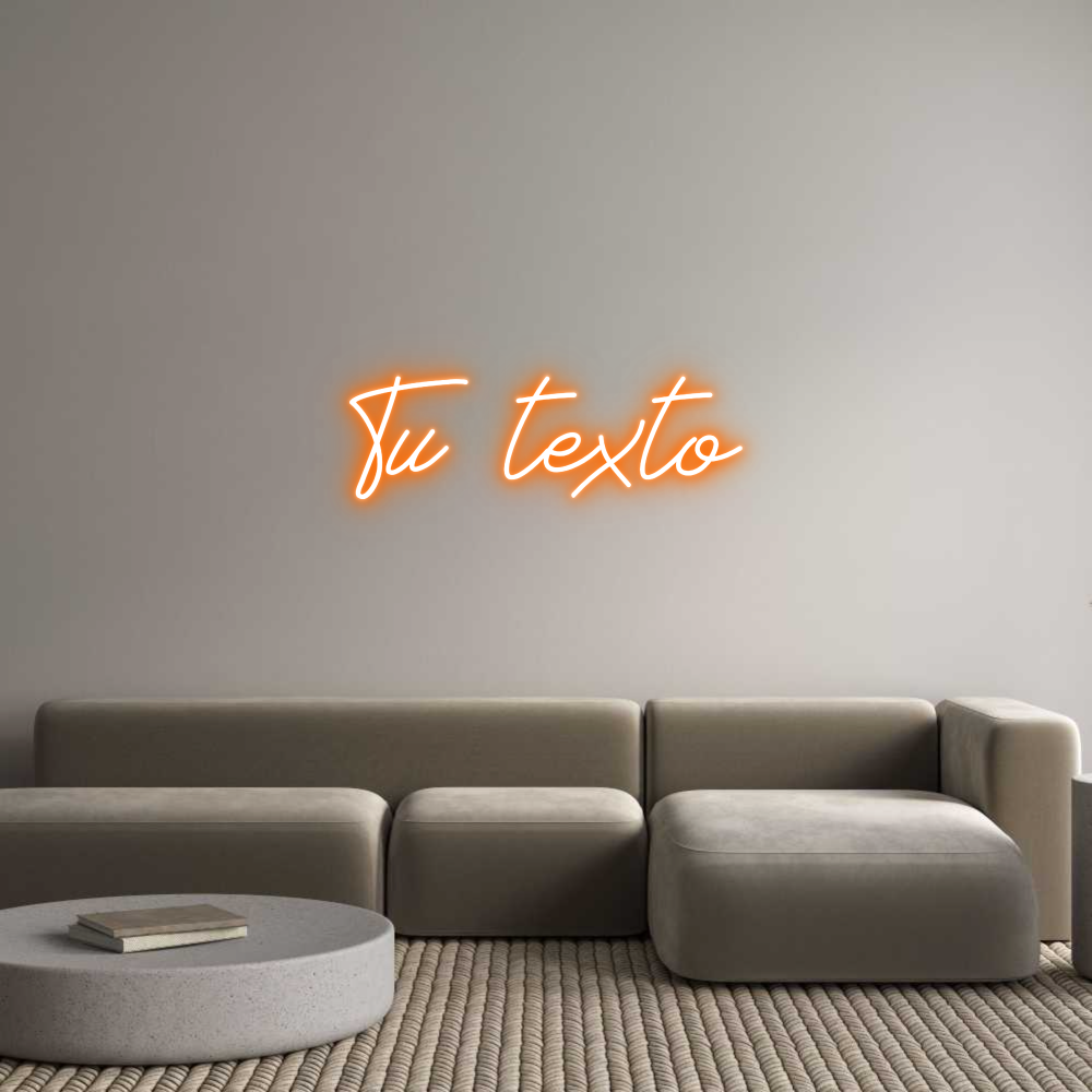 Neon personalizado: Tu texto