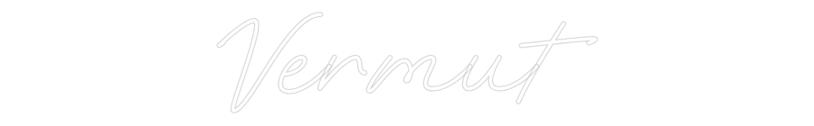 Neon personalizado: Vermut