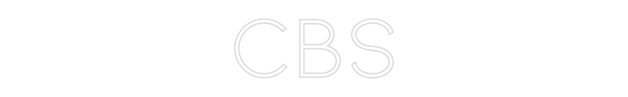 Neon personalizado: CBS