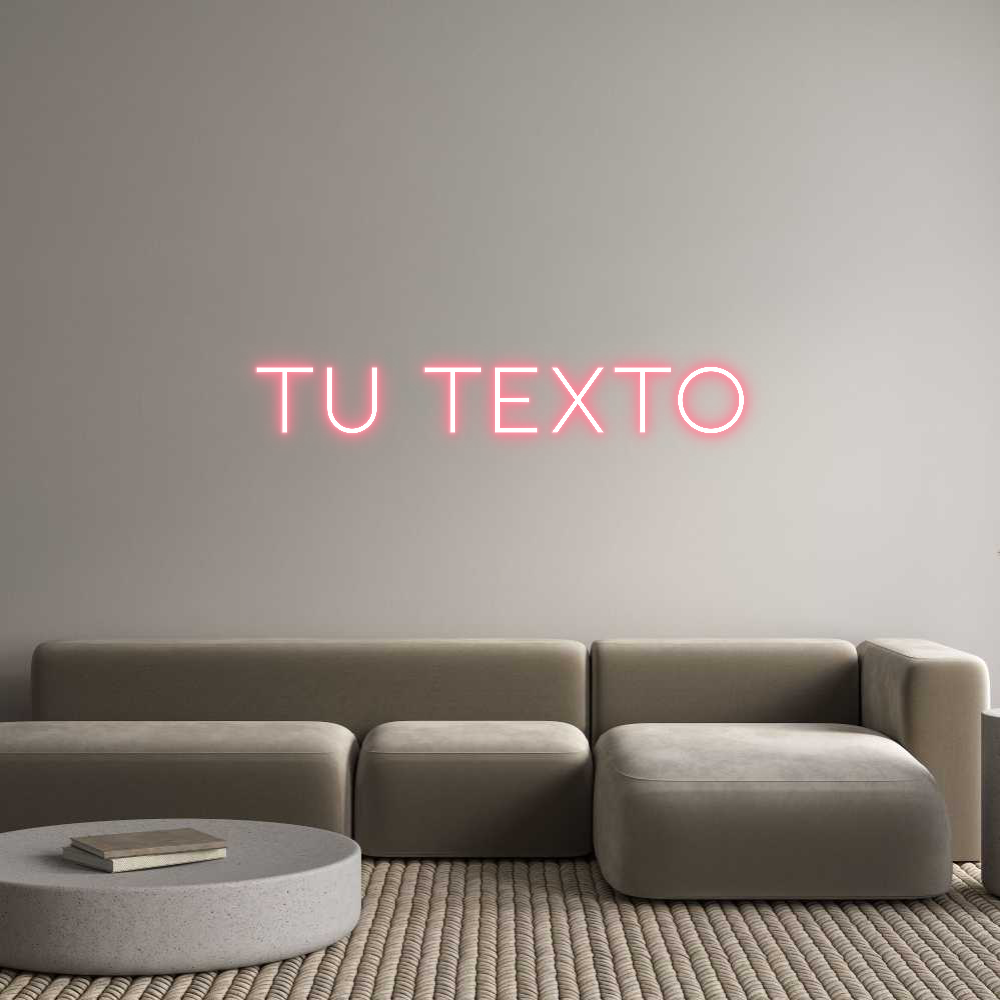 Neon personalizado: Tu texto