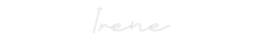 Neon personalizado: Irene
