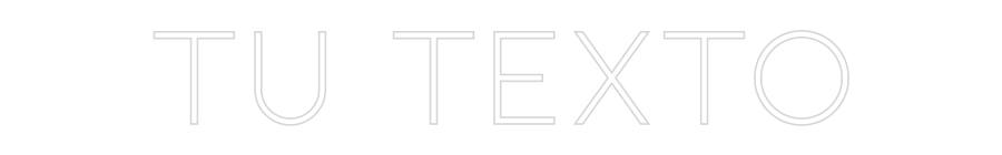 Neon personalizado: Tu texto