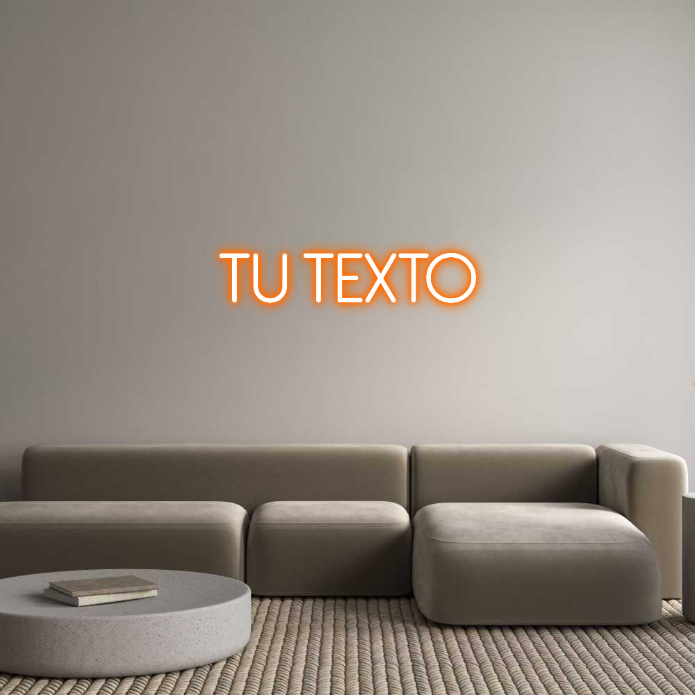 Neon personalizado: Tu texto