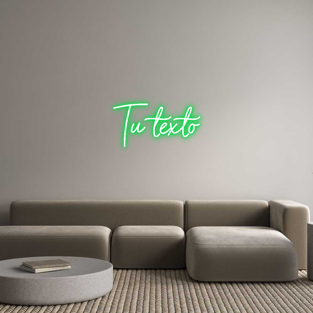 Neon personalizado: Tu texto