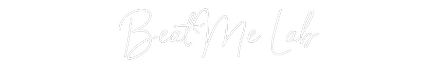 Neon personalizado: BeatMe Lab