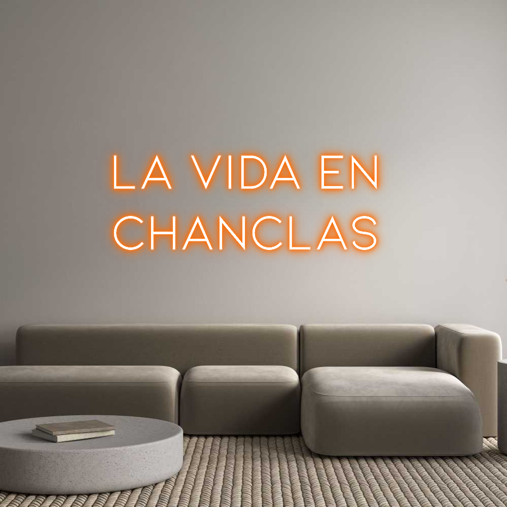 Neon personalizado: La vida en
c...