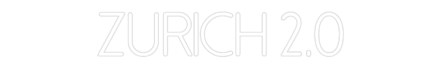 Neon personalizado: Zurich 2.0