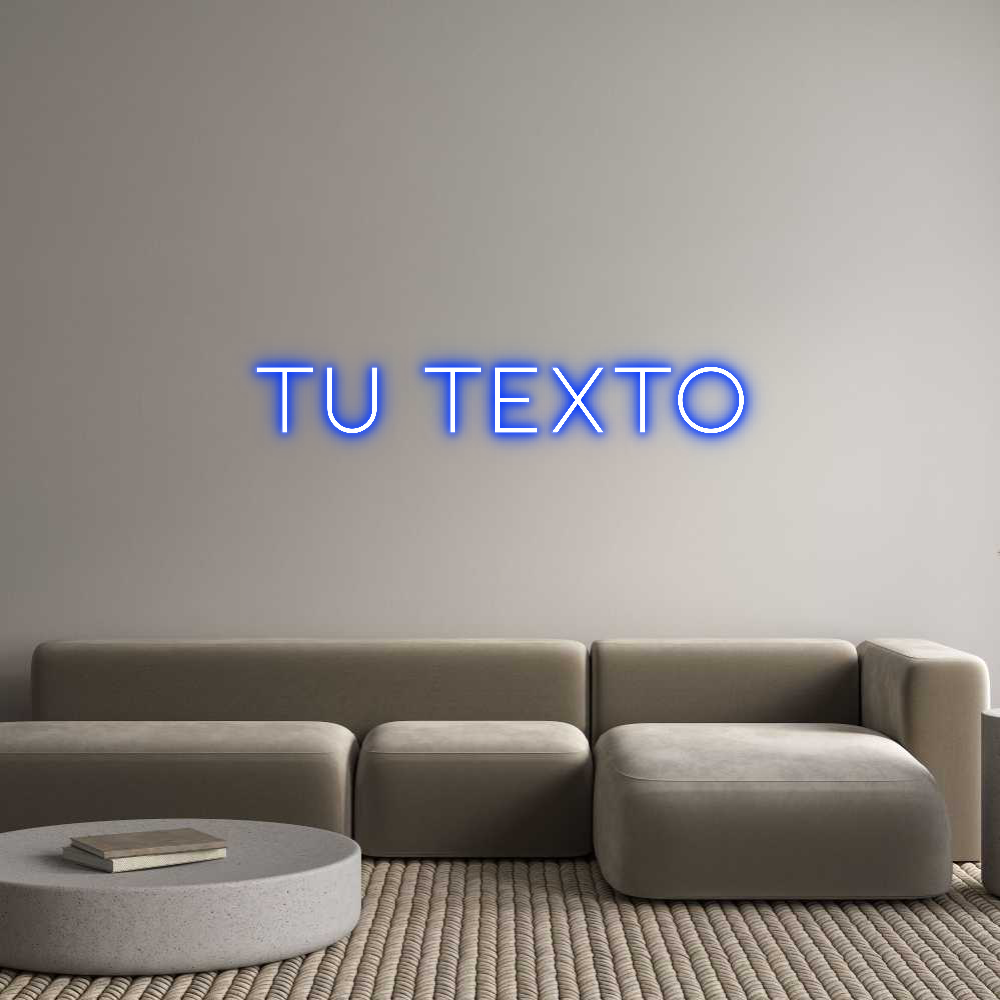 Neon personalizado: Tu texto