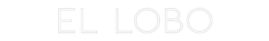 Neon personalizado: EL LOBO