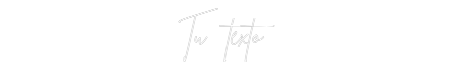 Neon personalizado: Tu texto