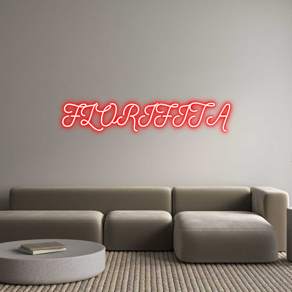 Neon personalizado: FLORIFITA
