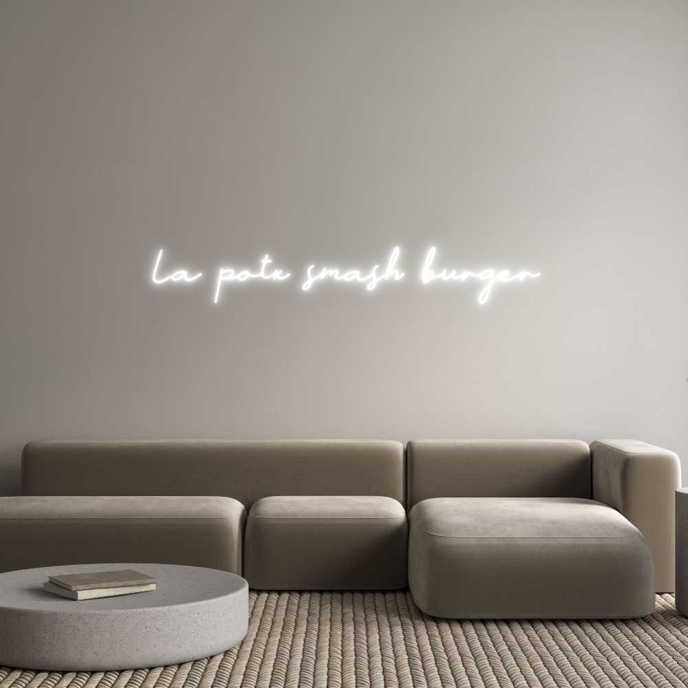 Neon personalizado: La potx smash...