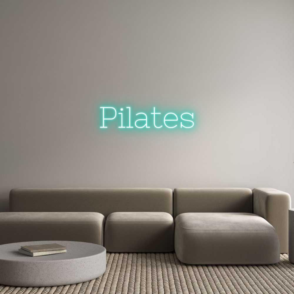 Neon personalizado: Pilates