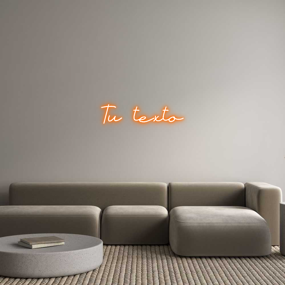 Neon personalizado: Tu texto