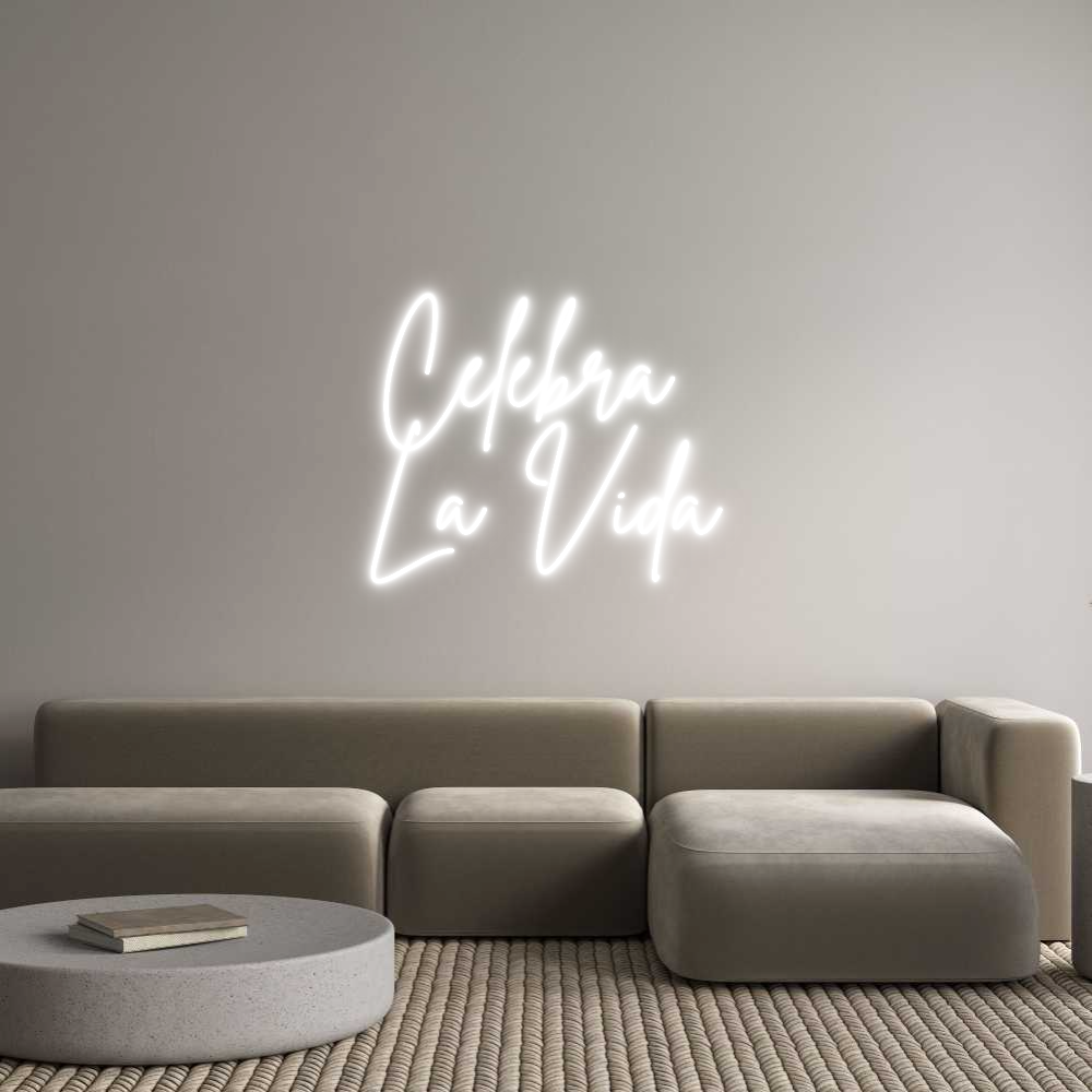 Neon personalizado: Celebra 
La ...
