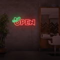 Cartel neon Open