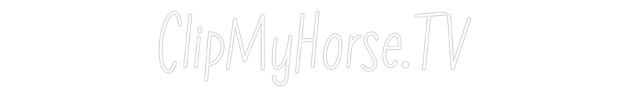 Neon personalizado: ClipMyHorse.TV
