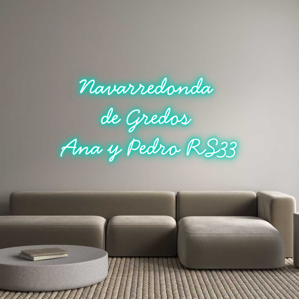 Neon personalizado: Navarredonda ...