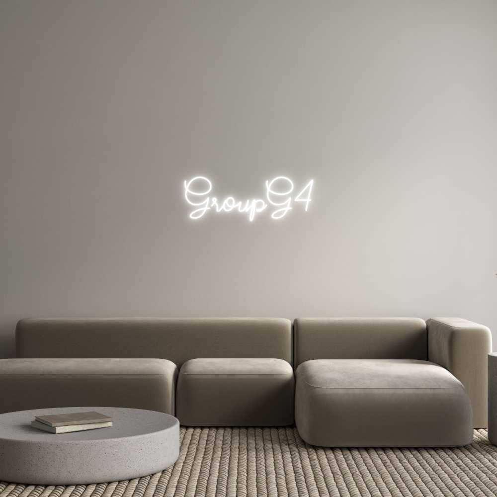 Neon personalizado: GroupG4