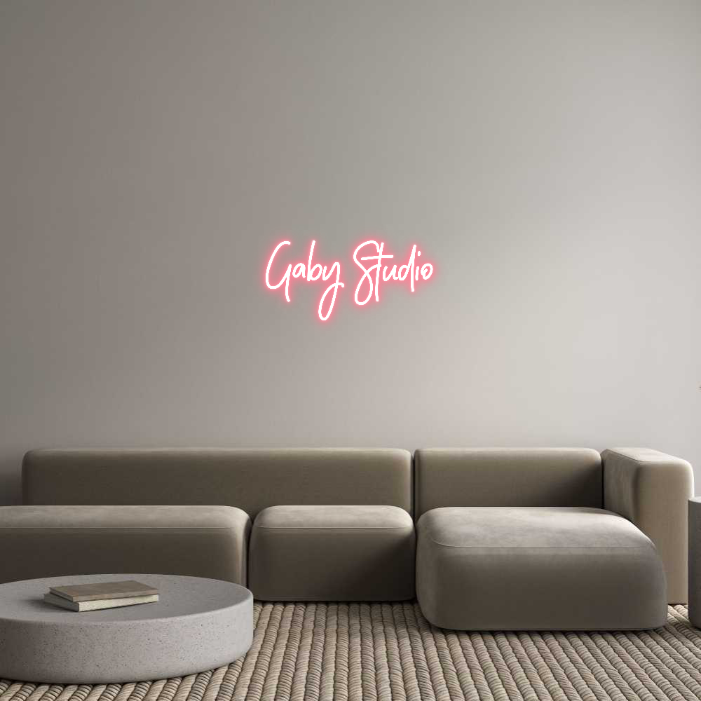 Neon personalizado: Gaby Studio