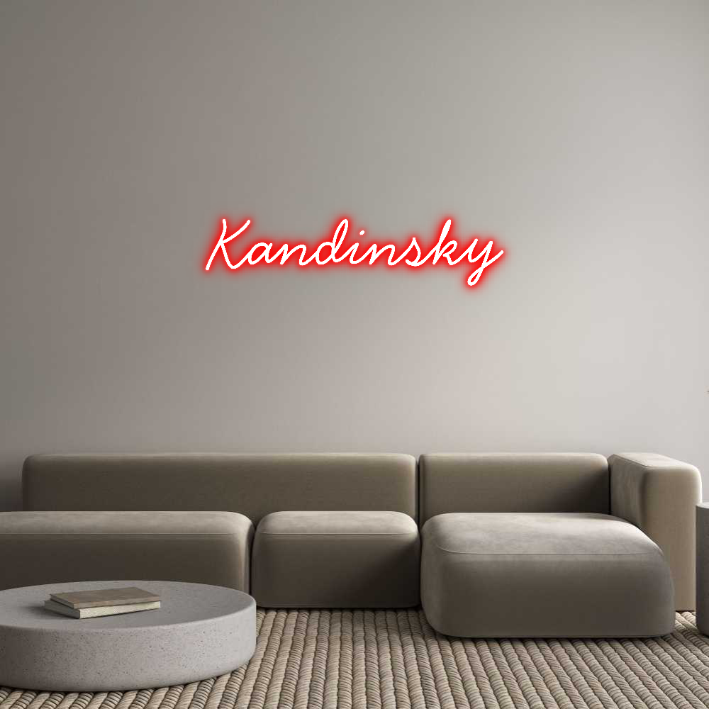 Neon personalizado: Kandinsky