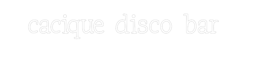 Neon personalizado: cacique disco...