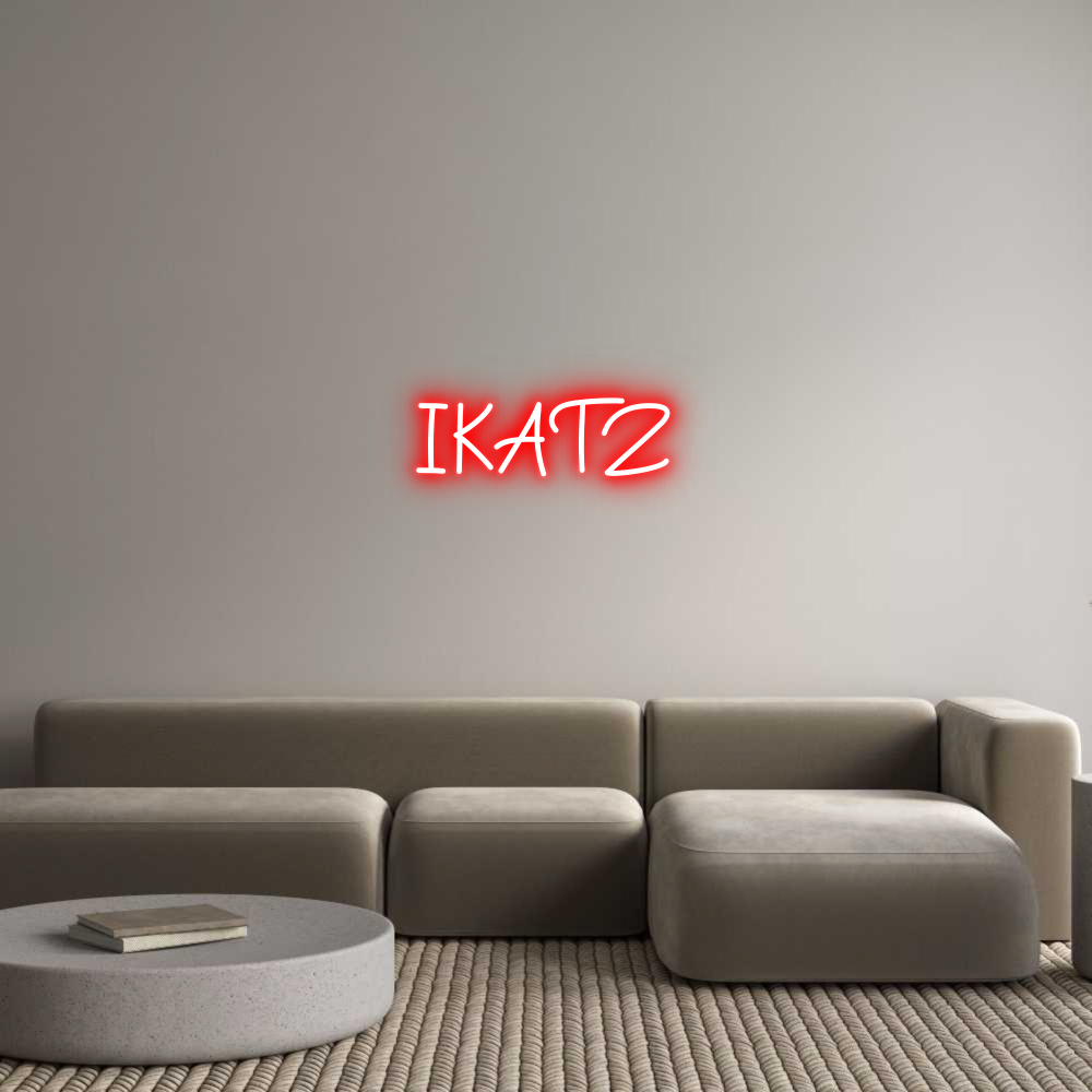 Neon personalizado: IKATZ