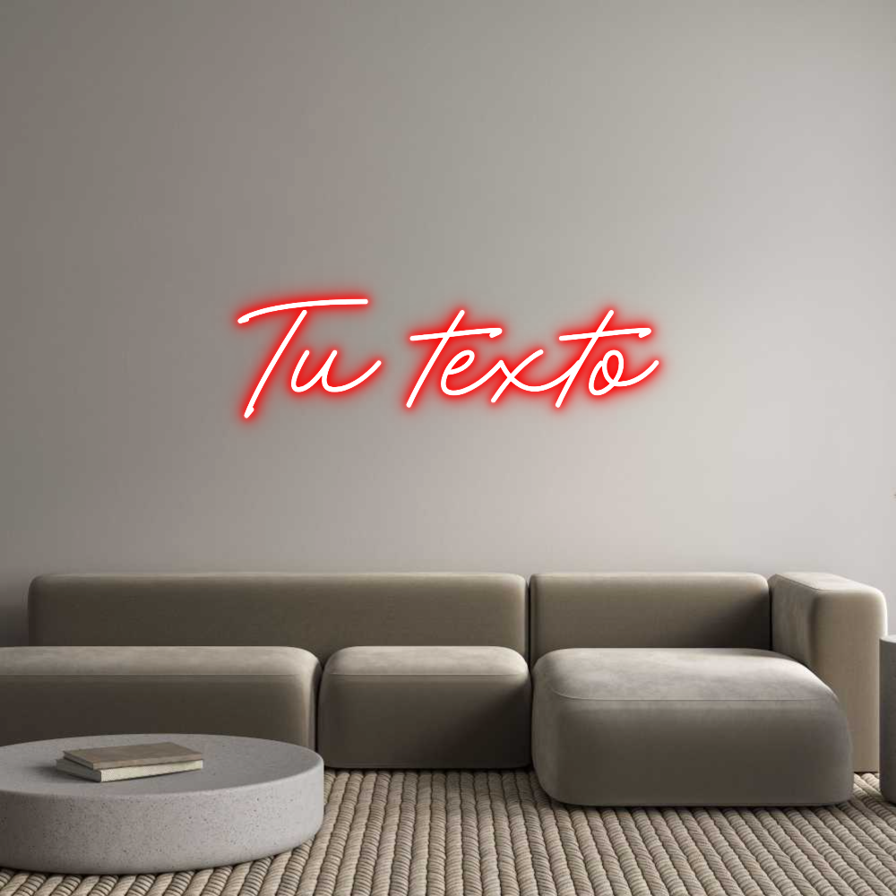 Neon personalizado: Tu texto