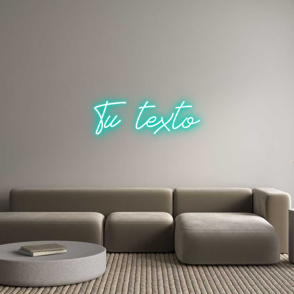 Neon personalizado: Tu texto