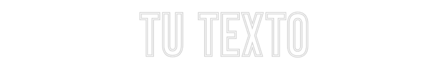 Neon personalizado: Tu texto