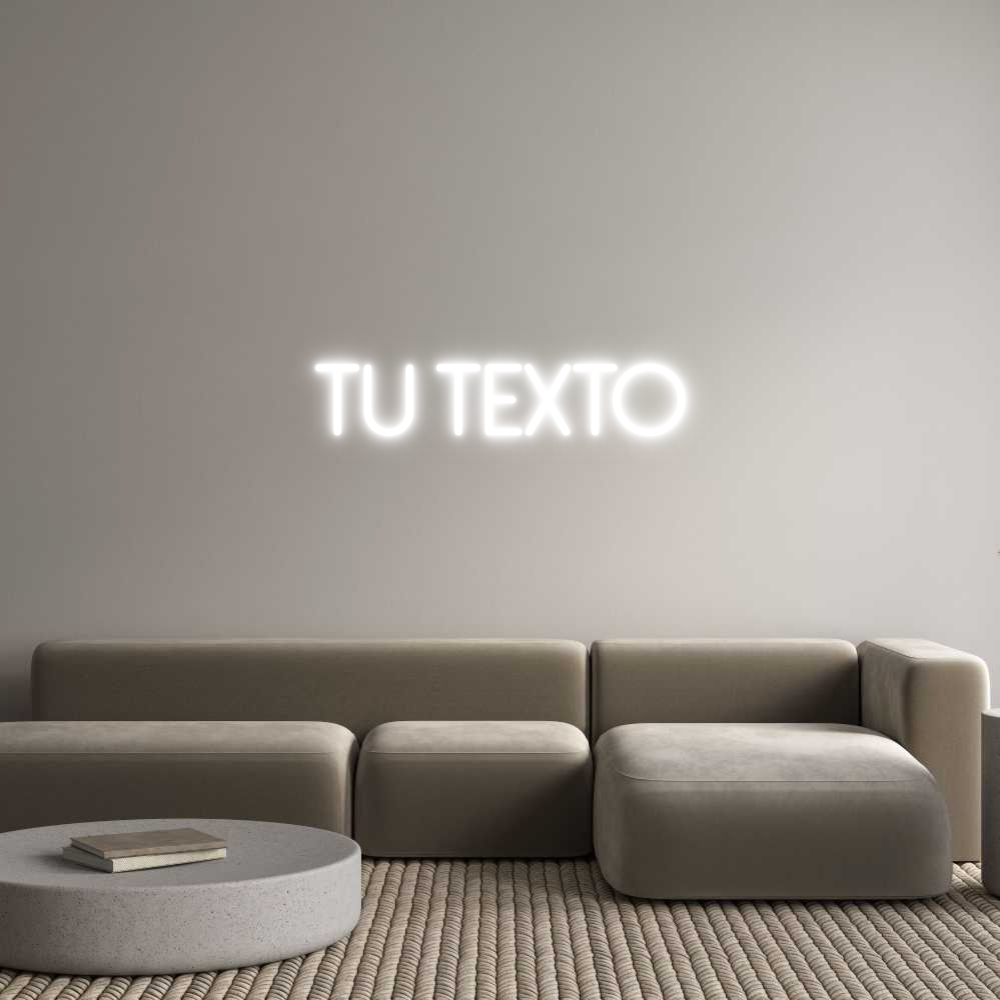 Neon personalizado: Tu texto